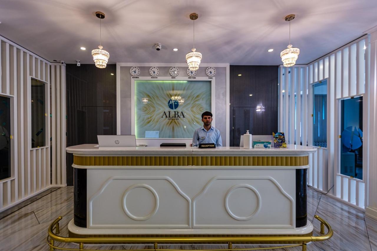 Alba Hotel & Spa Baku Exterior photo ALBA Reception